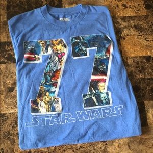 Star Wars blue T-shirt size small